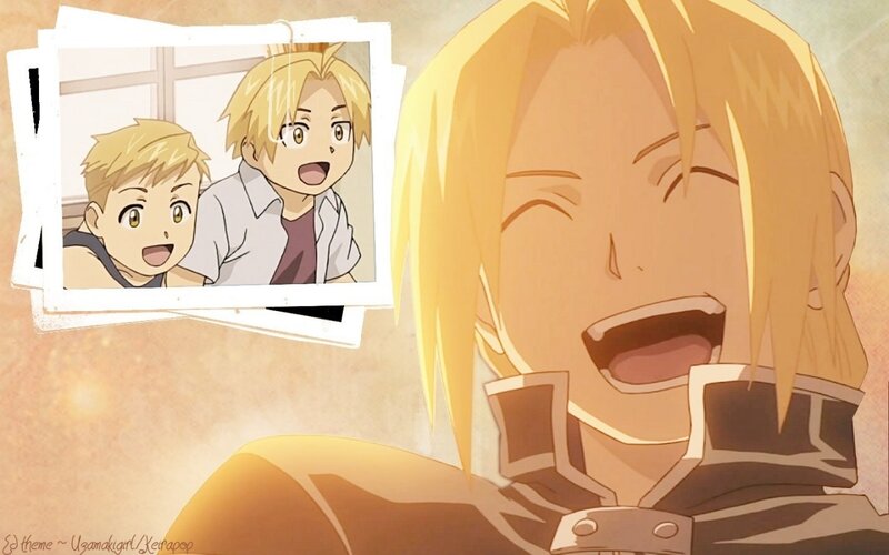 Ed and Al's childhood photo