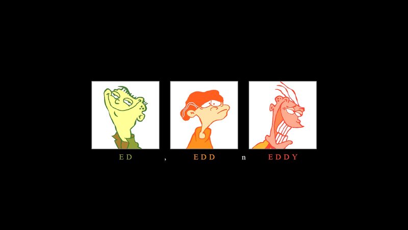 Ed Edd and Eddy character portraits