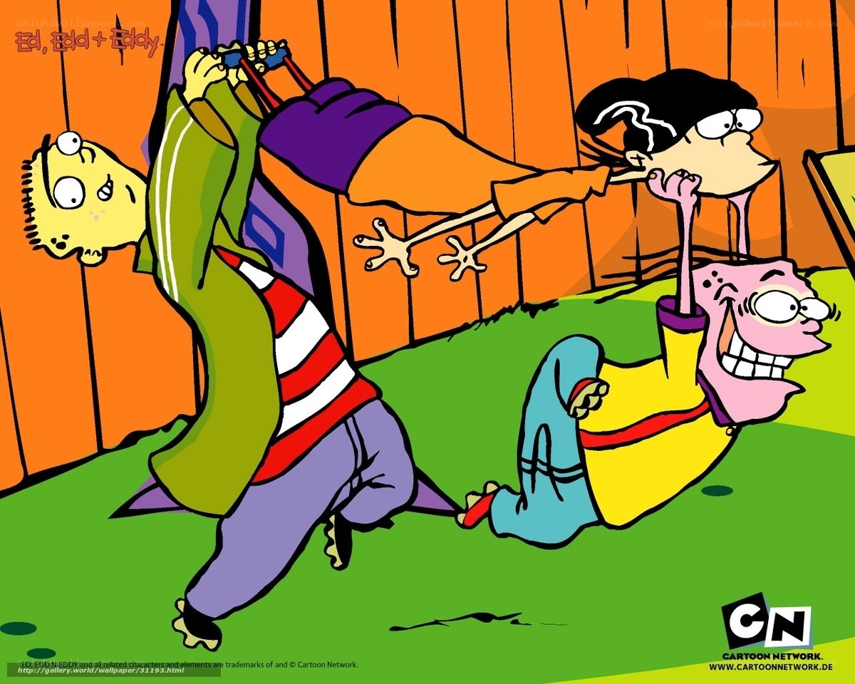 Ed, Edd n Eddy in backyard chaos