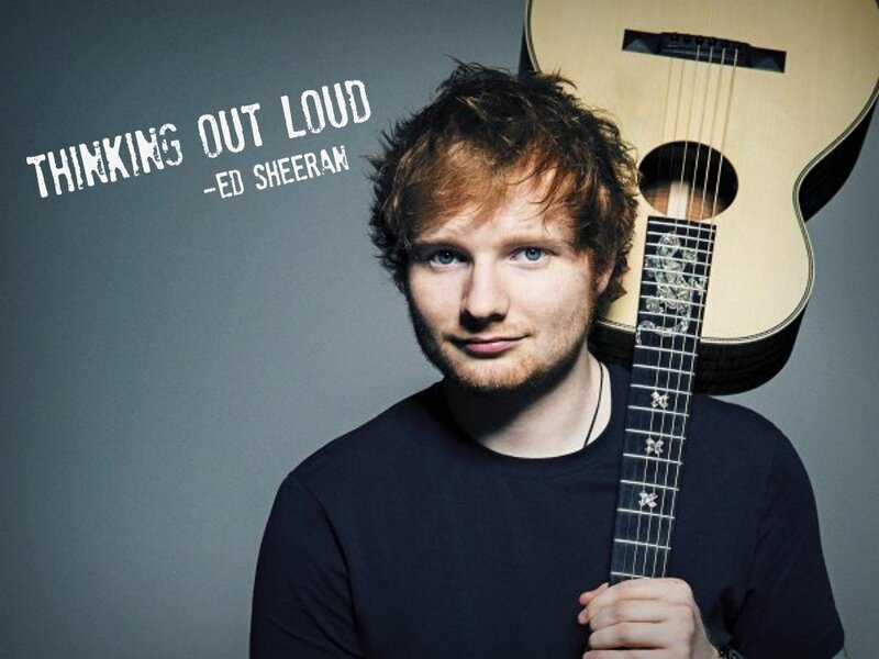 Ed Sheeran Holding Guitar