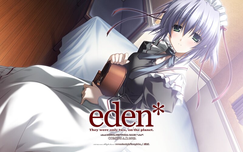 eden* anime promotional art