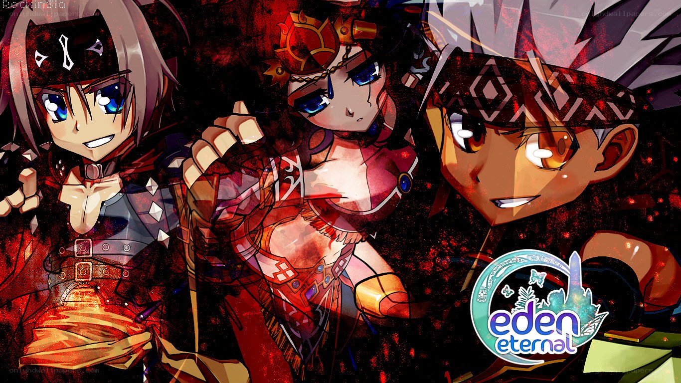 Eden Eternal characters artwork