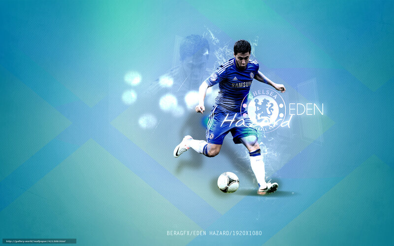 Eden Hazard in action