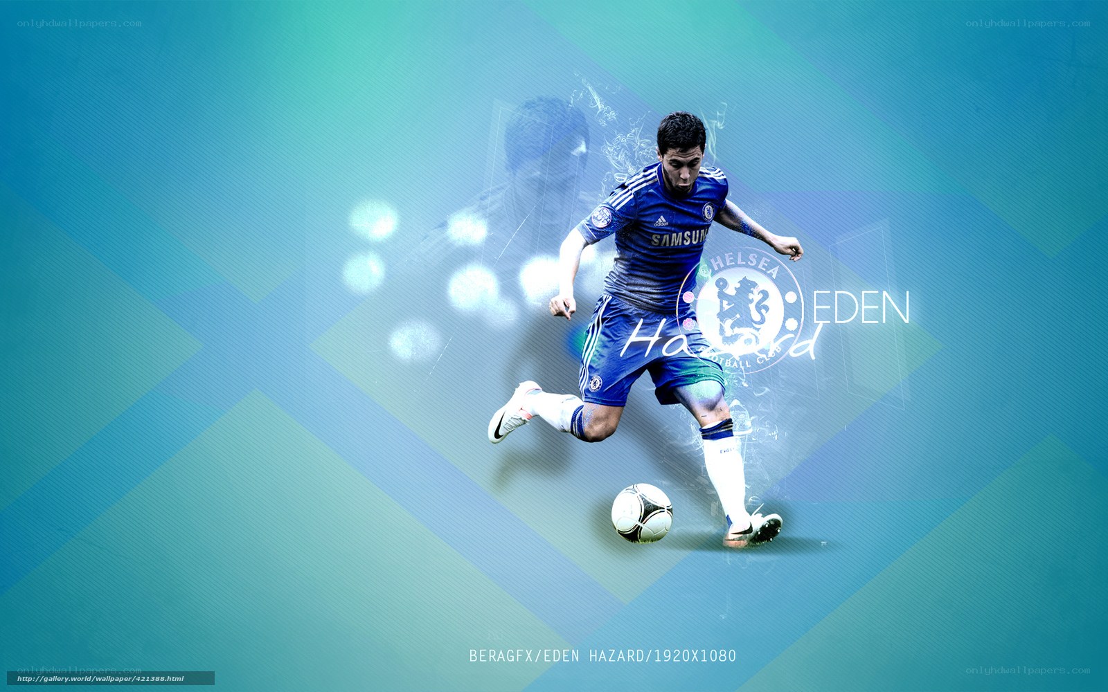 Eden Hazard in action