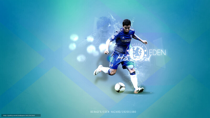 Eden Hazard in action