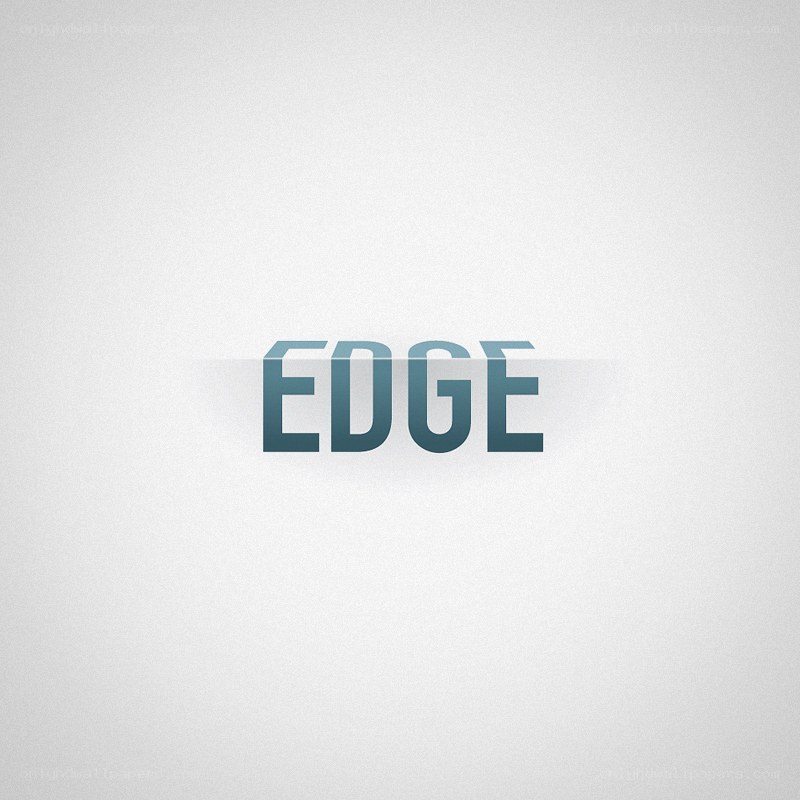 Edge logo design