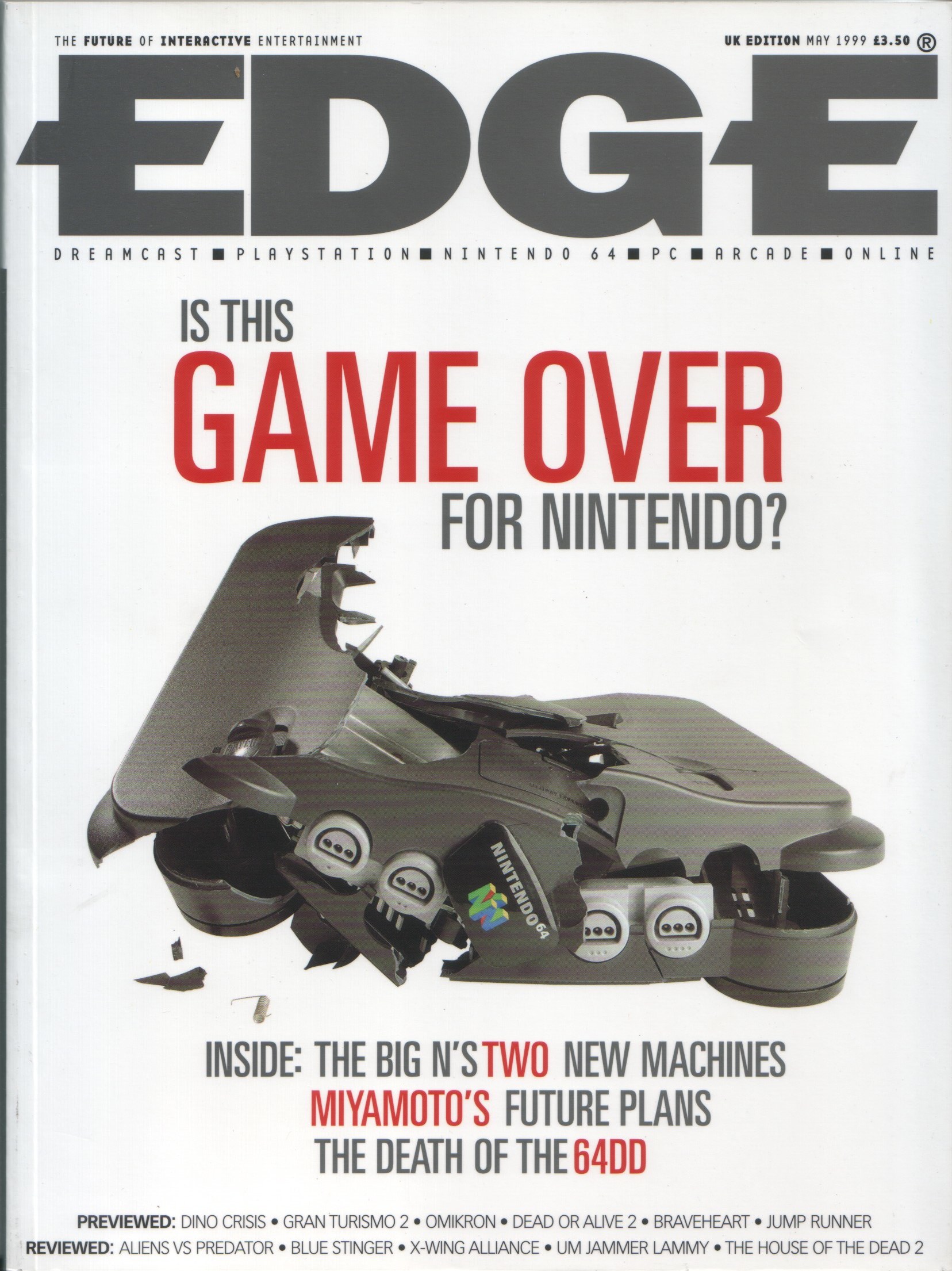 Edge magazine cover