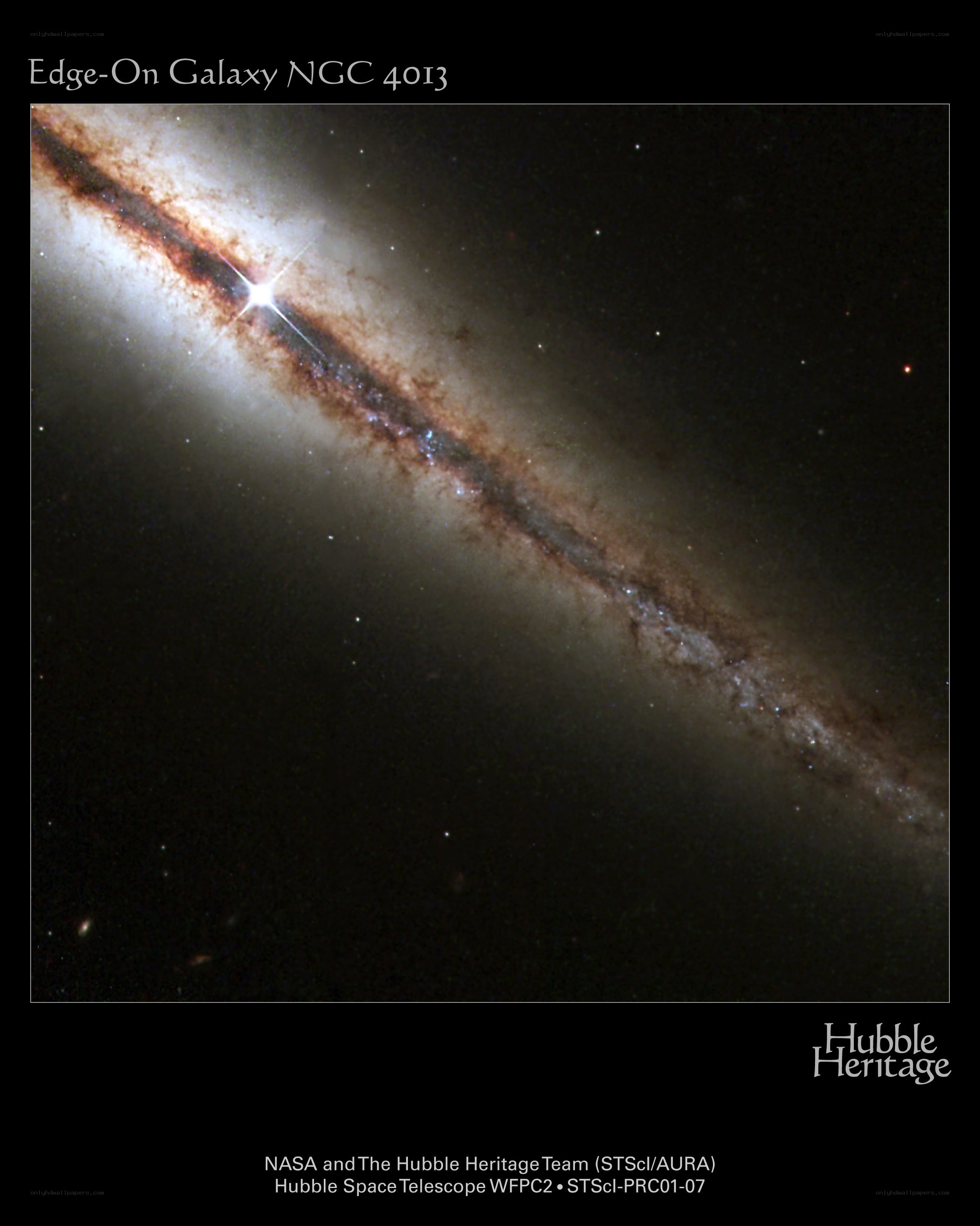 Edge-on Galaxy NGC 4013