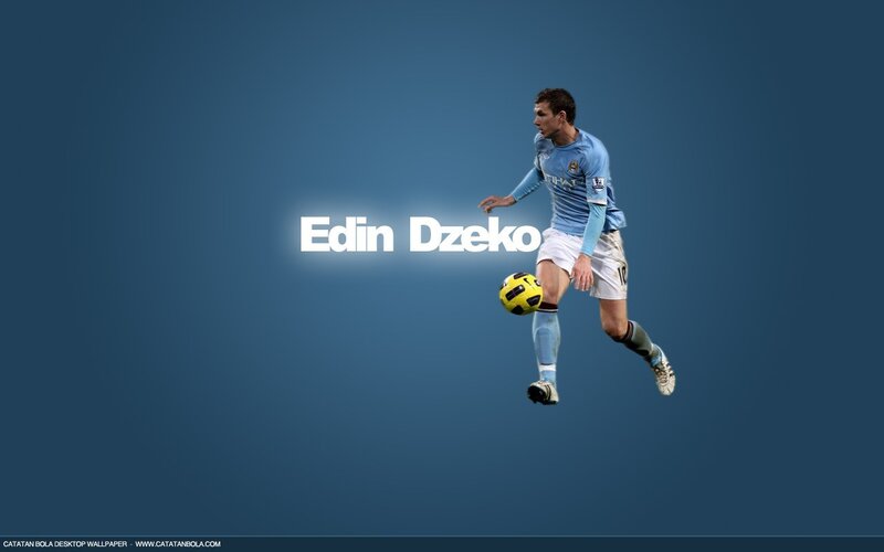 Edin Dzeko football wallpaper