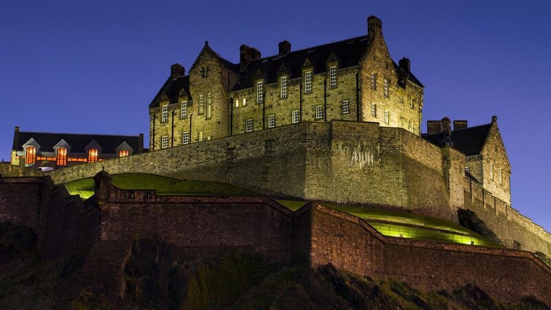 Edinburgh Castle at Night