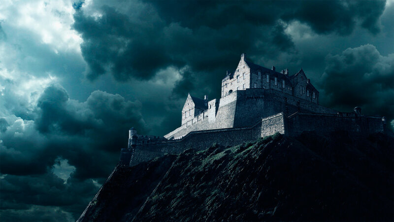 Edinburgh Castle — Dark Blue