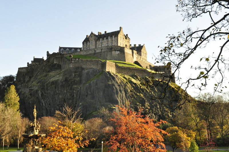 Edinburgh Castle — Orange, Serene