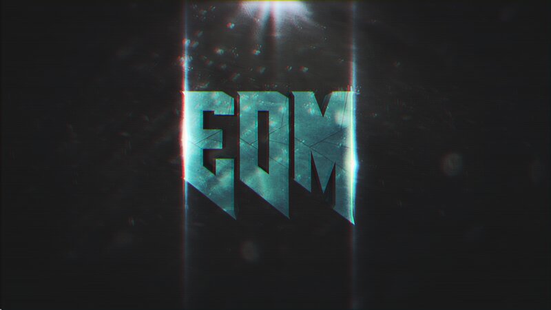 EDM Text Logo