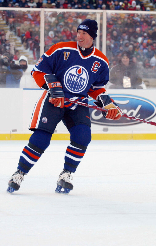 Edmonton Oilers hockey player