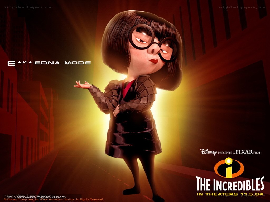 Edna Mode from The Incredibles