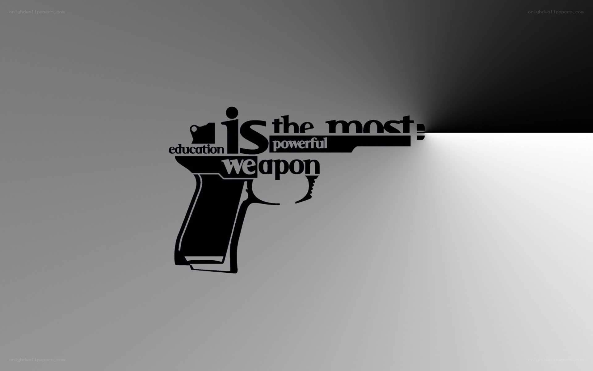 Education is the most powerful weapon