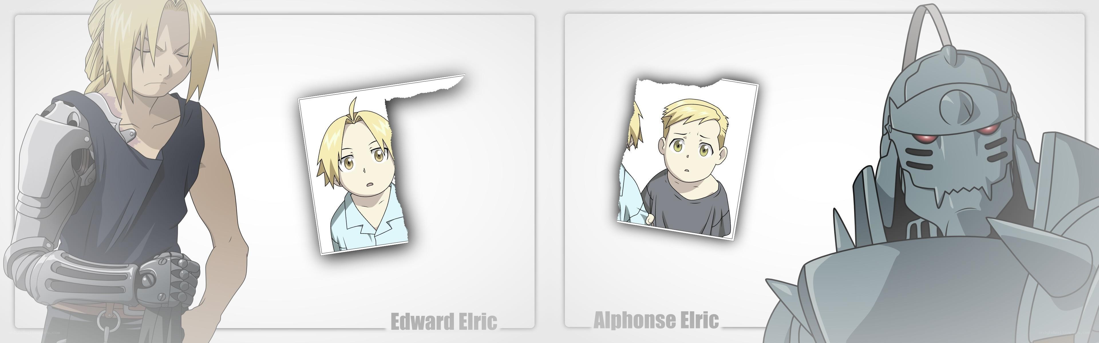 Edward and Alphonse Elric