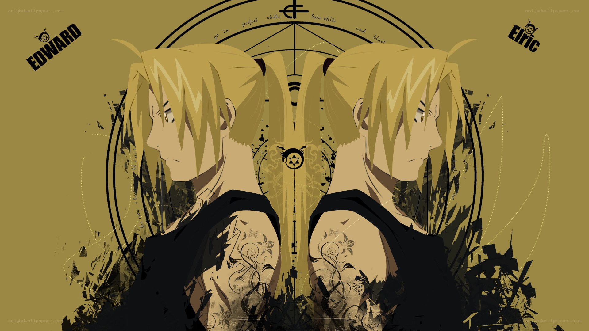 Edward and Alphonse Elric