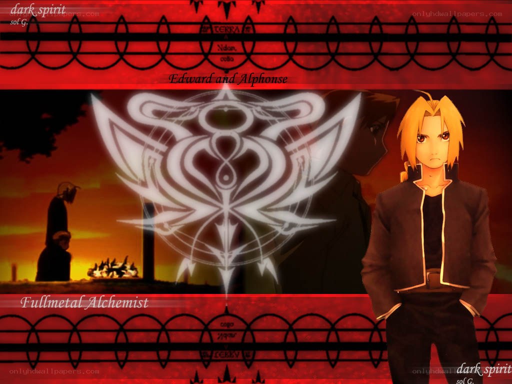 Edward and Alphonse from Fullmetal Alchemist