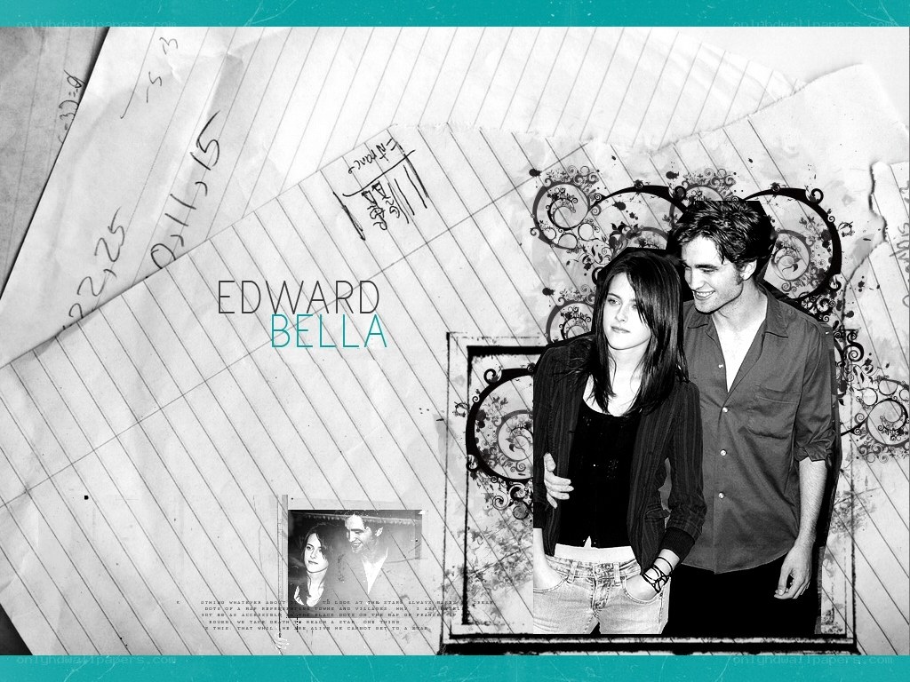 Edward and Bella collage