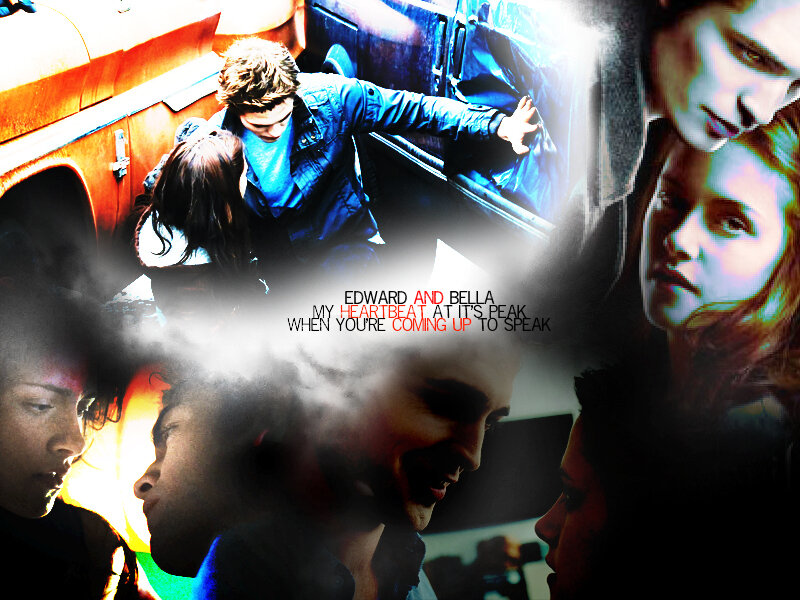 Edward and Bella collage