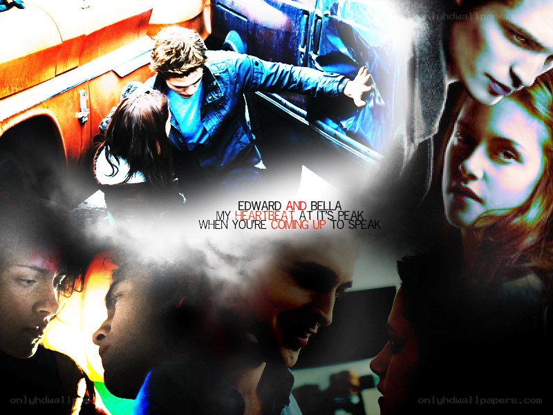 Edward and Bella collage