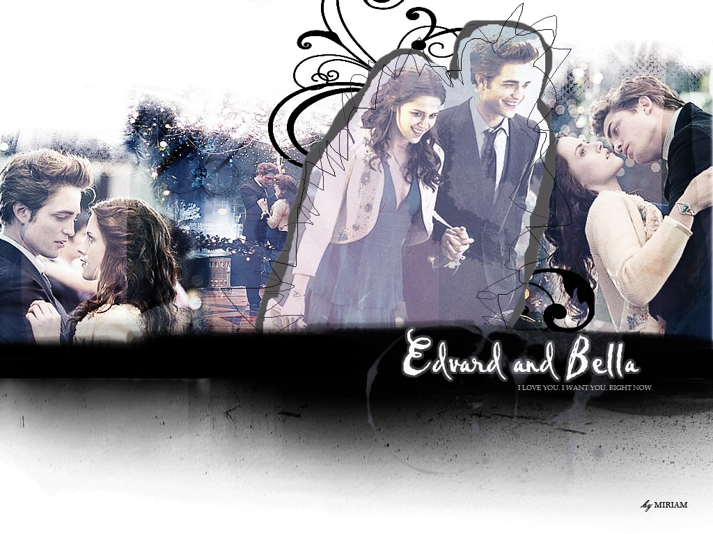 Edward and Bella collage