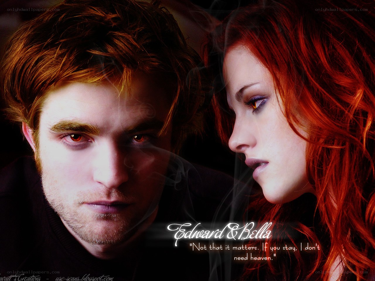 Edward and Bella portrait