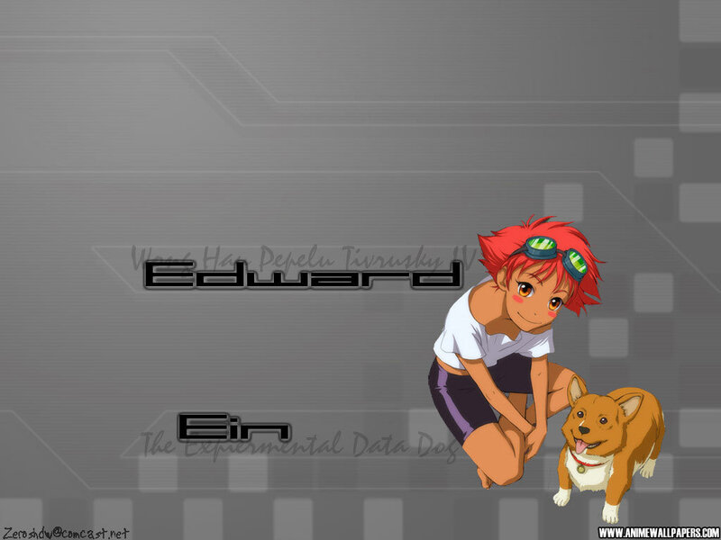 Edward and Ein anime wallpaper