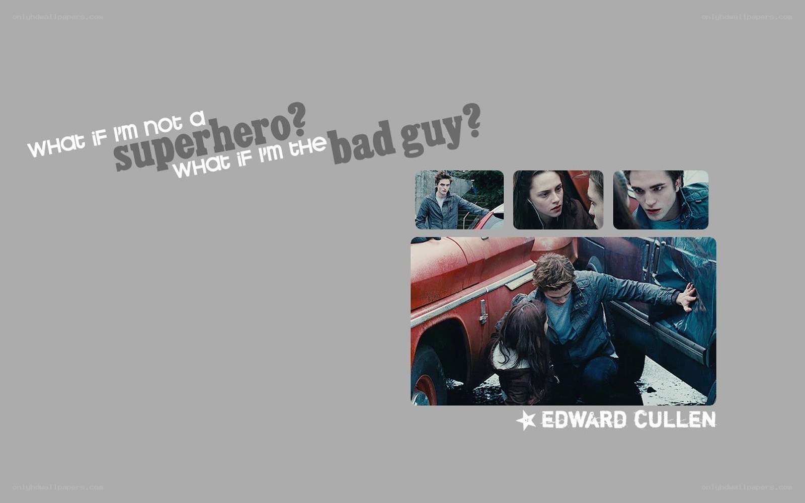 Edward Cullen collage