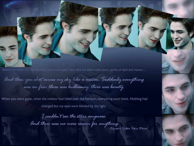 Edward Cullen poem collage