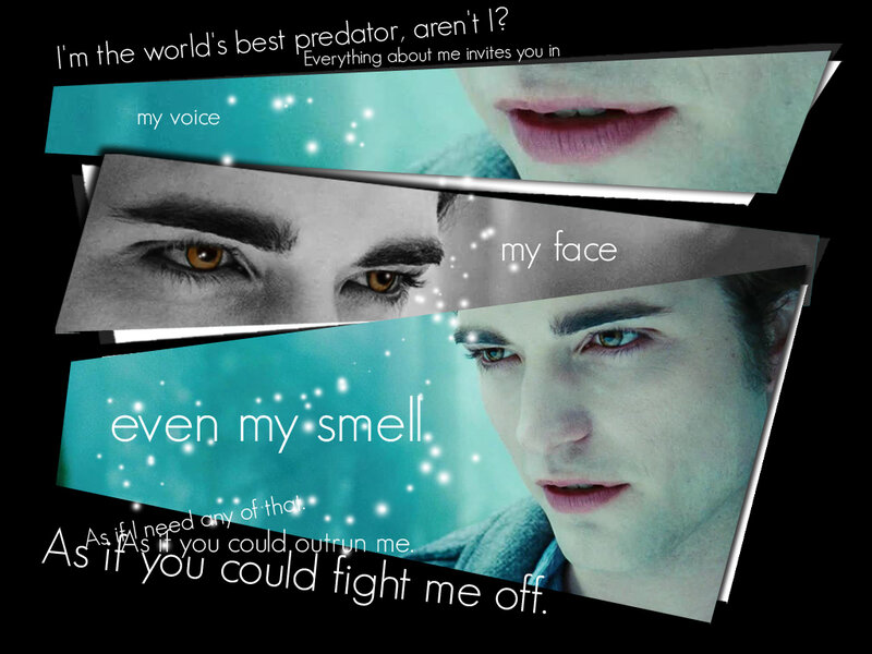 Edward Cullen quote collage