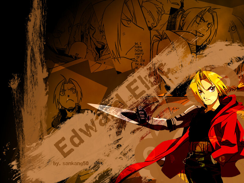 Edward Elric anime artwork