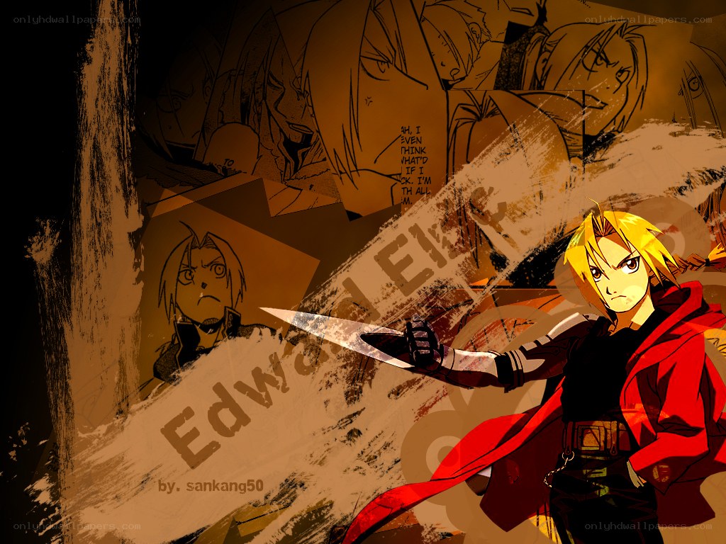 Edward Elric anime artwork