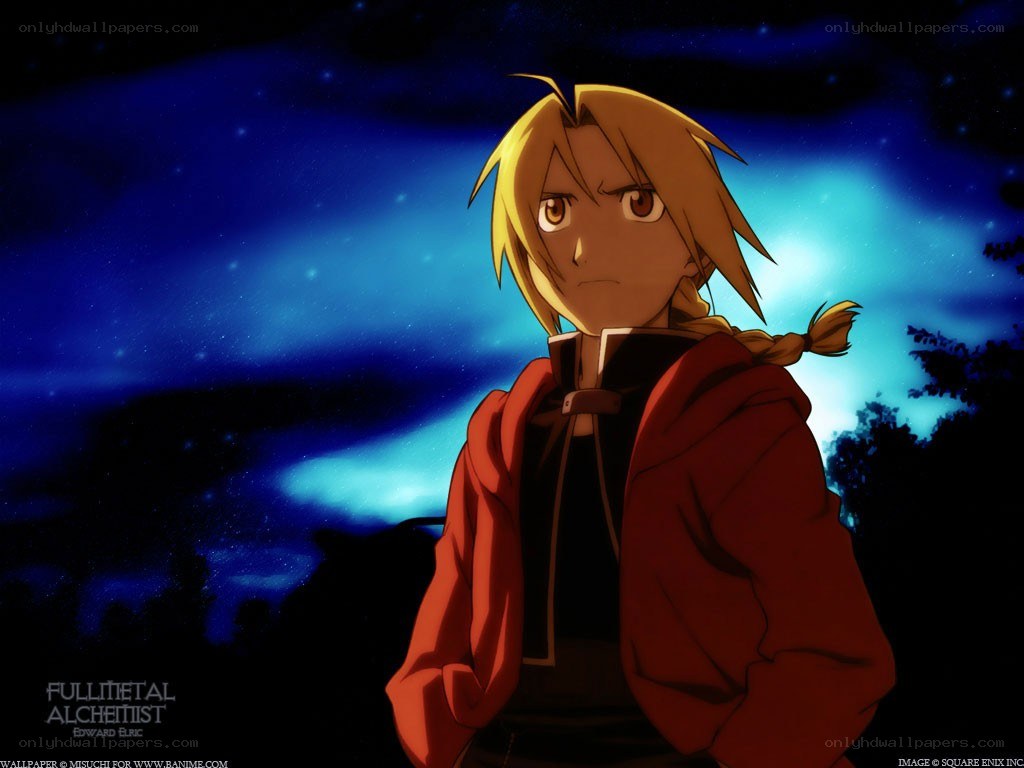 Edward Elric at night