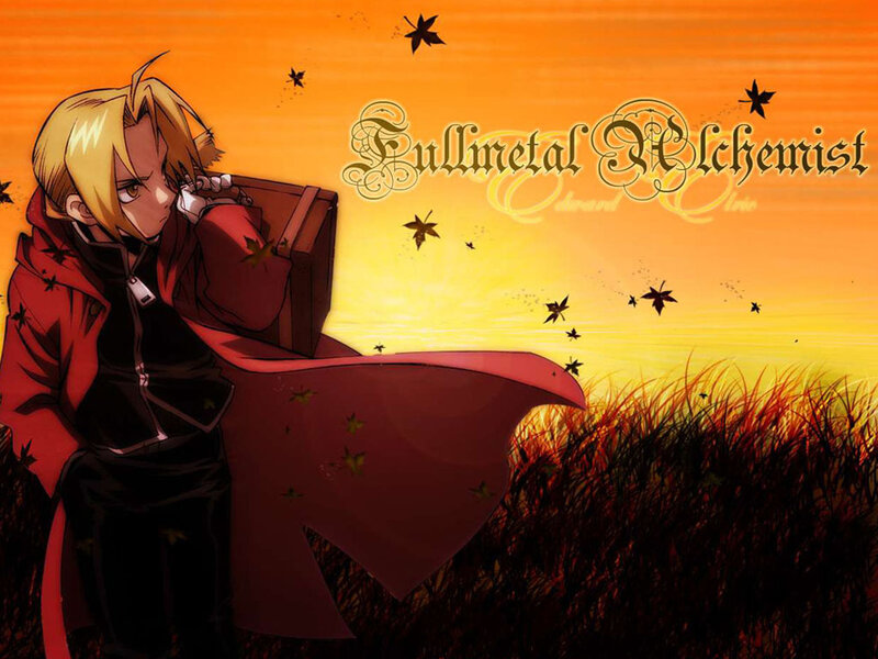 Edward Elric at sunset