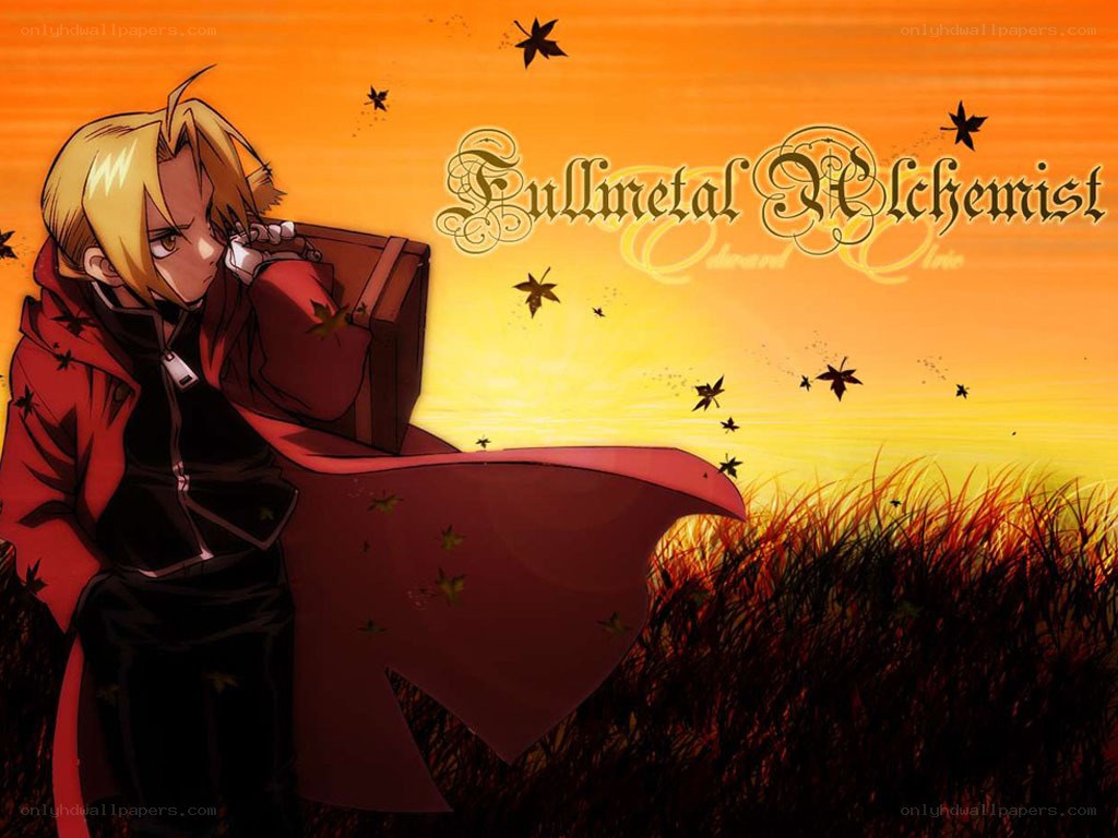 Edward Elric at sunset