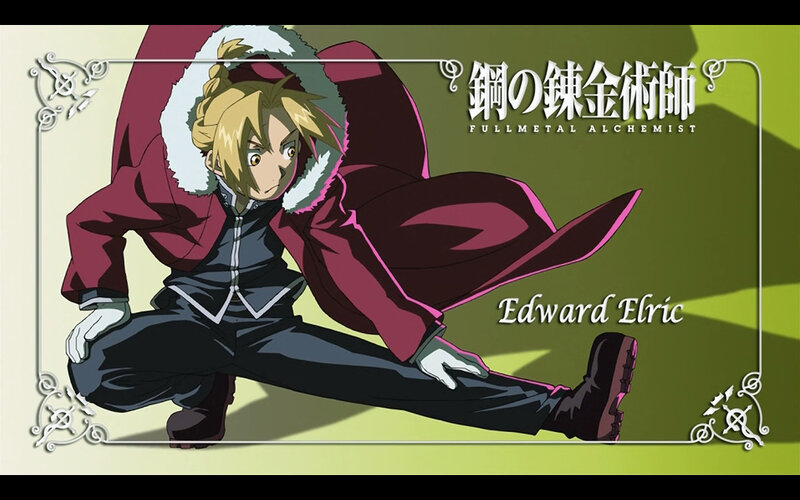 Edward Elric character art