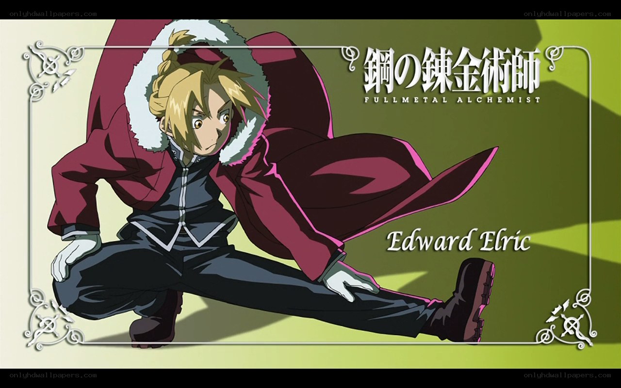 Edward Elric character art