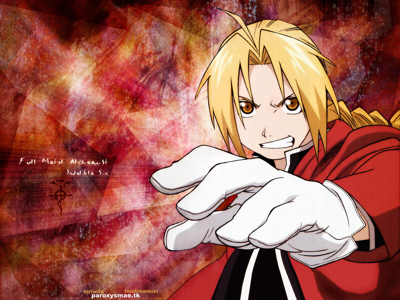 Edward Elric from Full Metal Alchemist