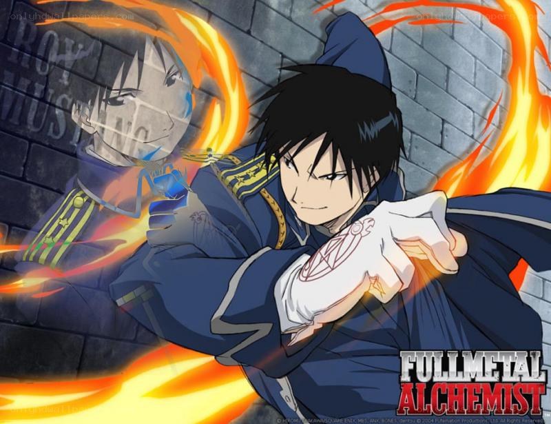 Edward Elric in action
