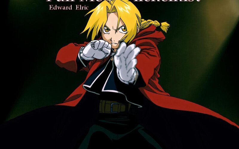 Edward Elric in action