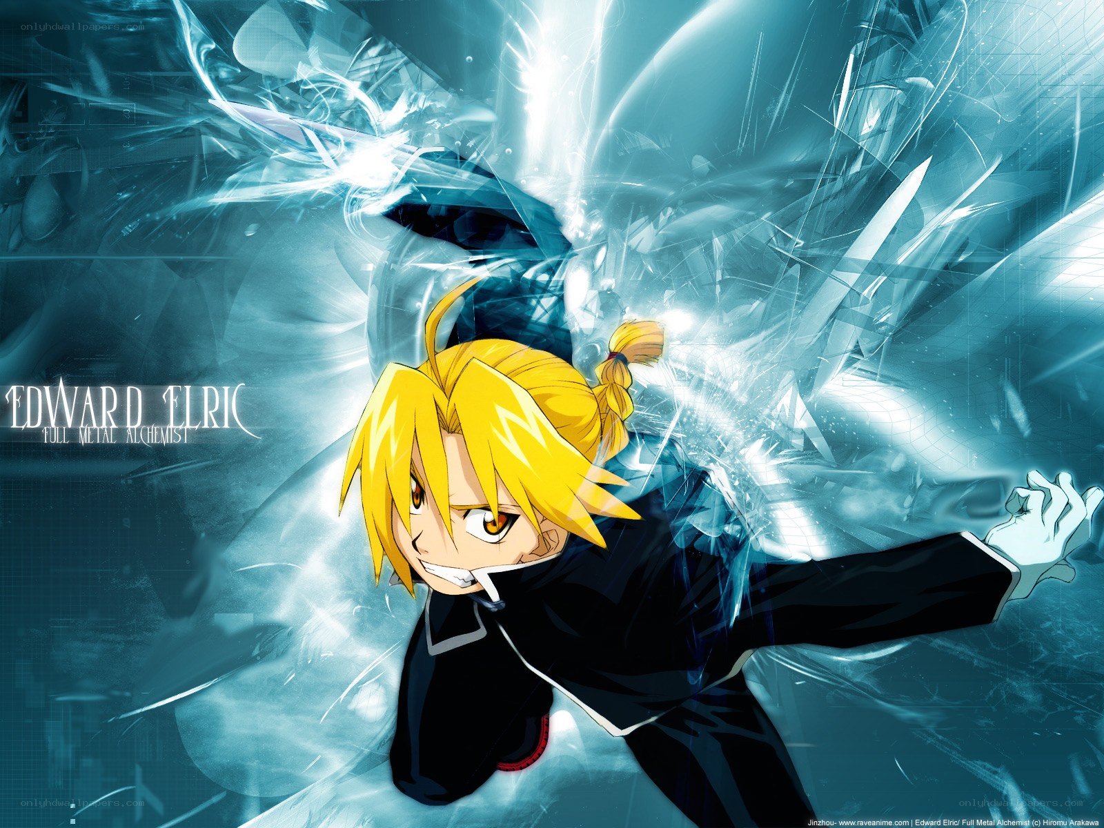 Edward Elric in action