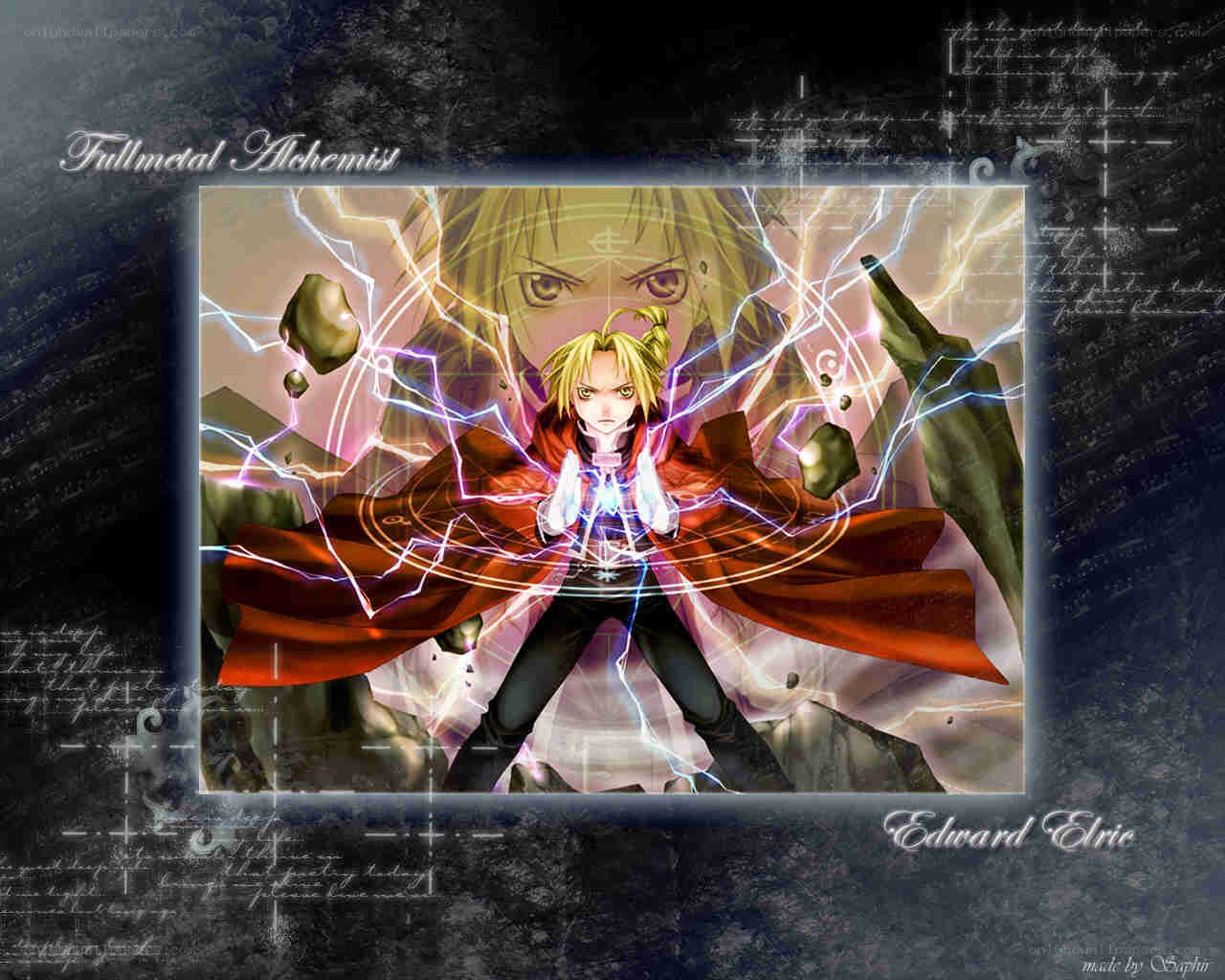 Edward Elric in alchemy
