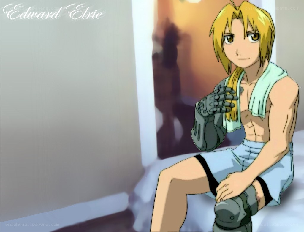 Edward Elric in casual pose