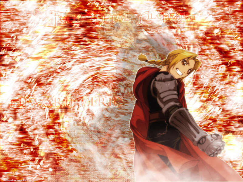 Edward Elric in Red Cloak — Dramatic