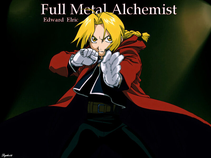 Edward Elric in Red Coat — Yellow