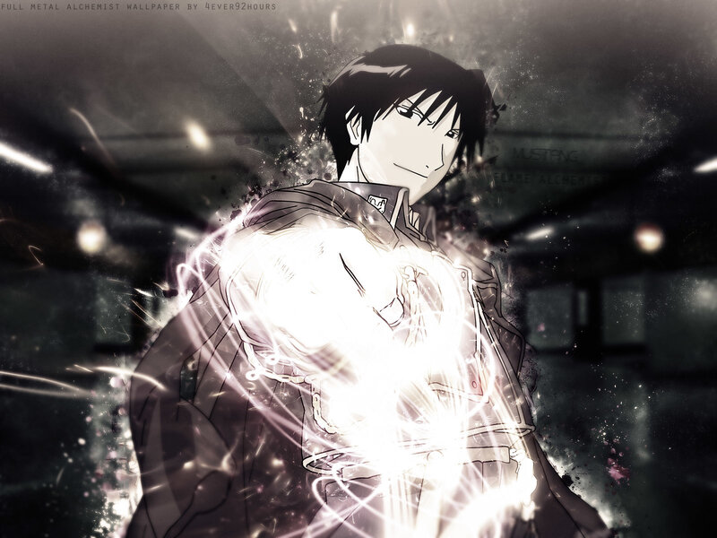 Edward Elric with alchemy