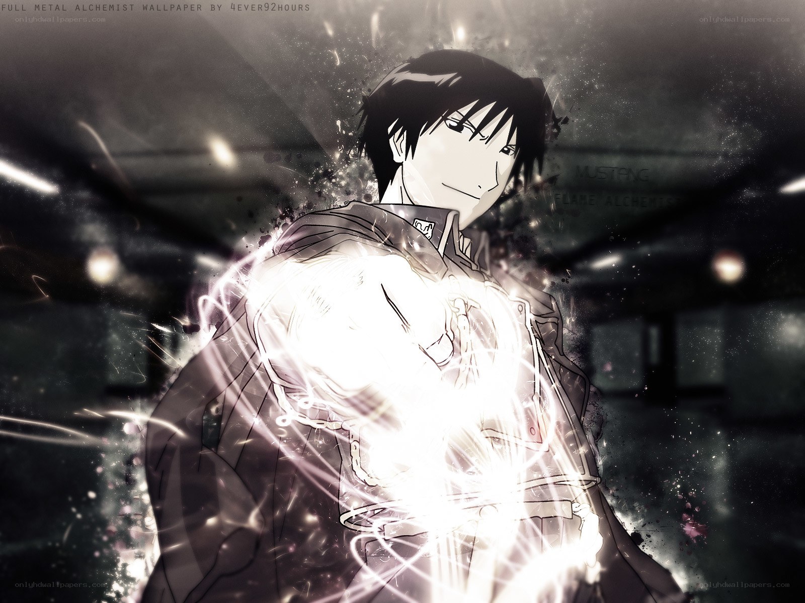 Edward Elric with alchemy