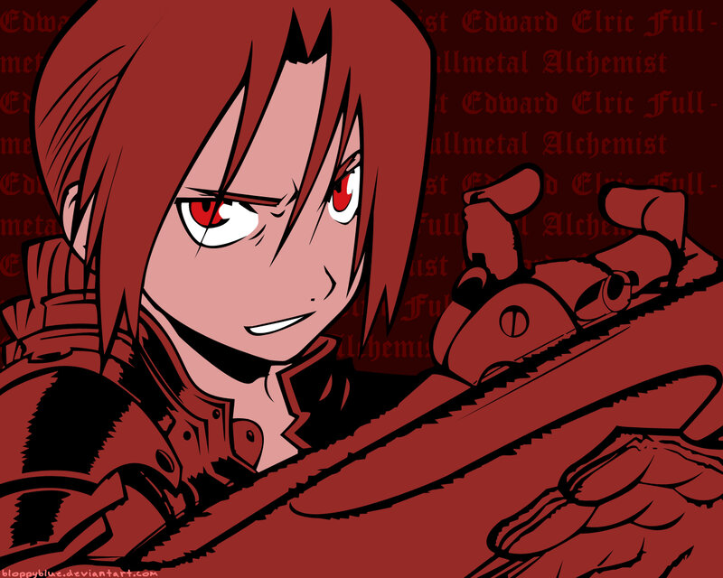 Edward Elric with Automail Arm